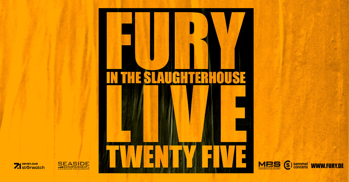 Fury In The Slaughterhouse - Fury Live Twenty Five