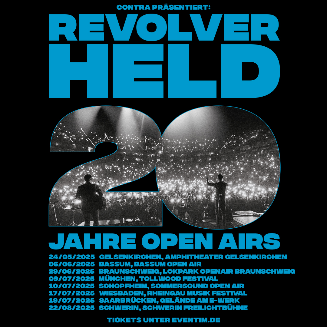 REVOLVERHELD 20 JAHRE OPEN AIRS